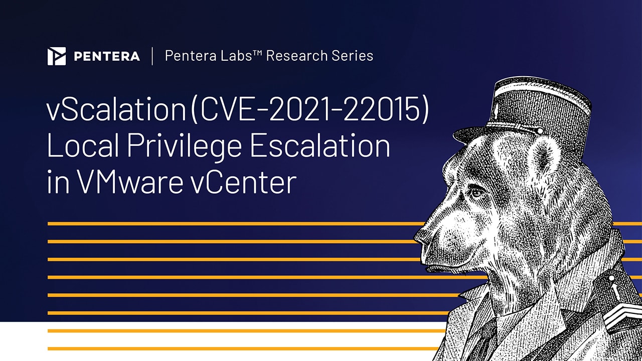 vScalation (CVE-2021-22015): Local privilege escalation in VMware vCenter