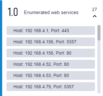 enumerated web services