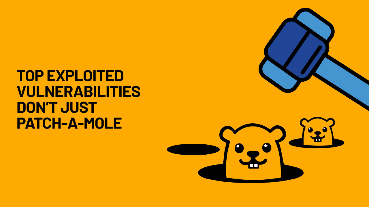 Top exploited vulnerabilities: Don’t just patch-a-mole