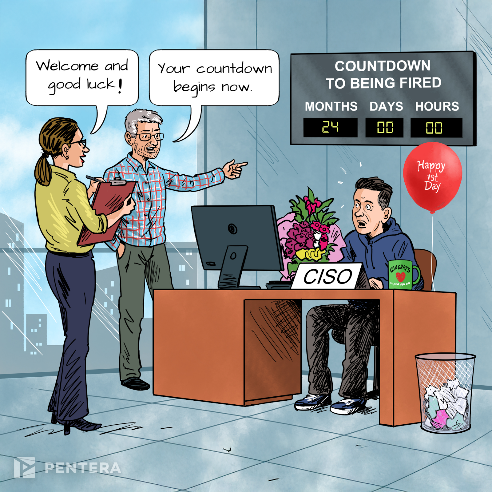 CISO At Seat Countdown